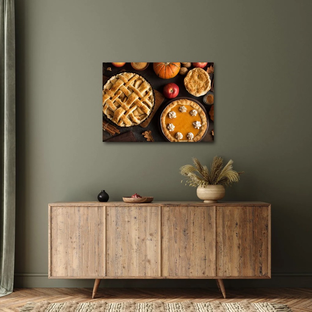 Kép - Tökös pite (70x50 cm)