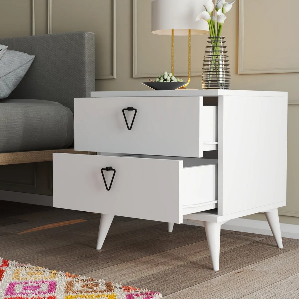Versa-Ce White éjjeliszekrény