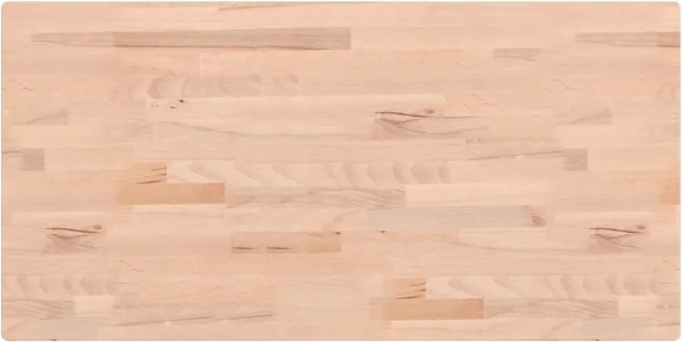 vidaXL tömör bükkfa fürdőszobai pult 80x40x1,5 cm
