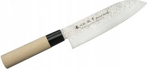Santoku kés 17 Cm Satake Nashiji Natural univerzális