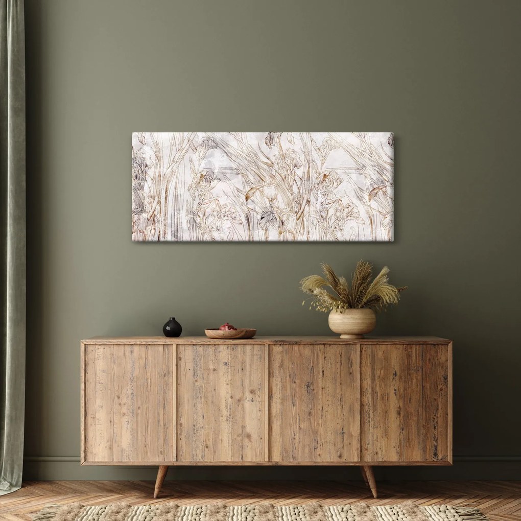 Kép - íriszek (120x50 cm)