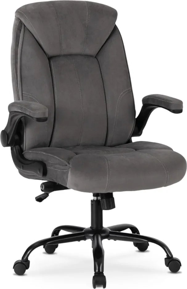 Forgószék szürke velúr. COMFORT