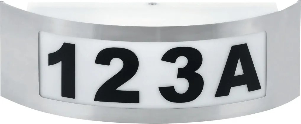 POLUX 309792 RONO Modern Kültéri Fali Lámpa Ezüst E27 IP54