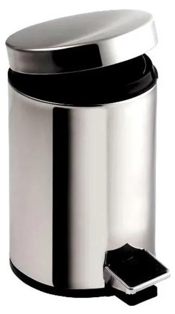 Aqualine Aqualine - Szeméttároló SIMPLE LINE 20 l csiszolt rozsdamentes SH0018