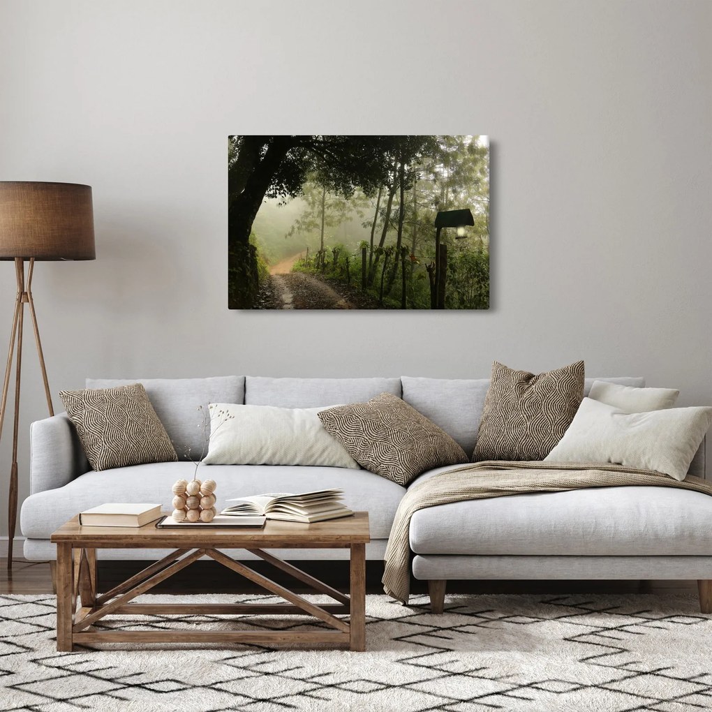 Reggeli köd képe (90x60 cm)
