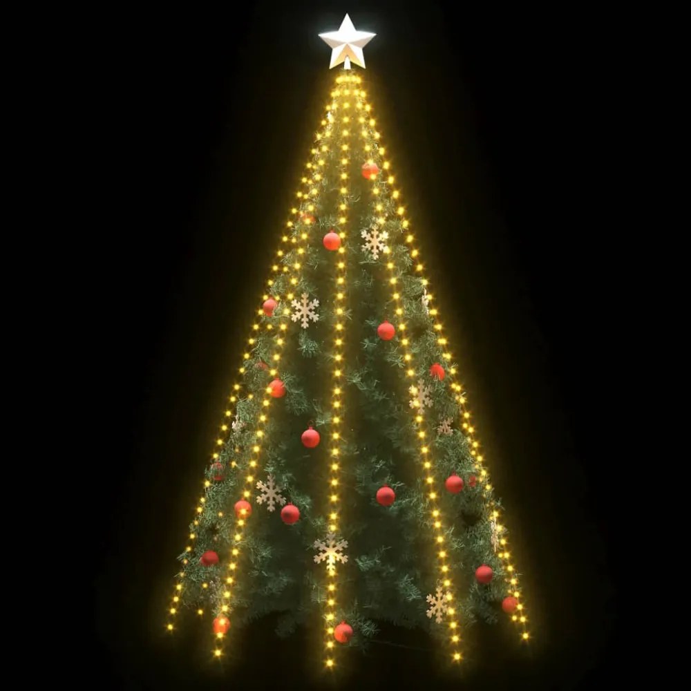 400 LED-es karácsonyi fényháló 400 cm