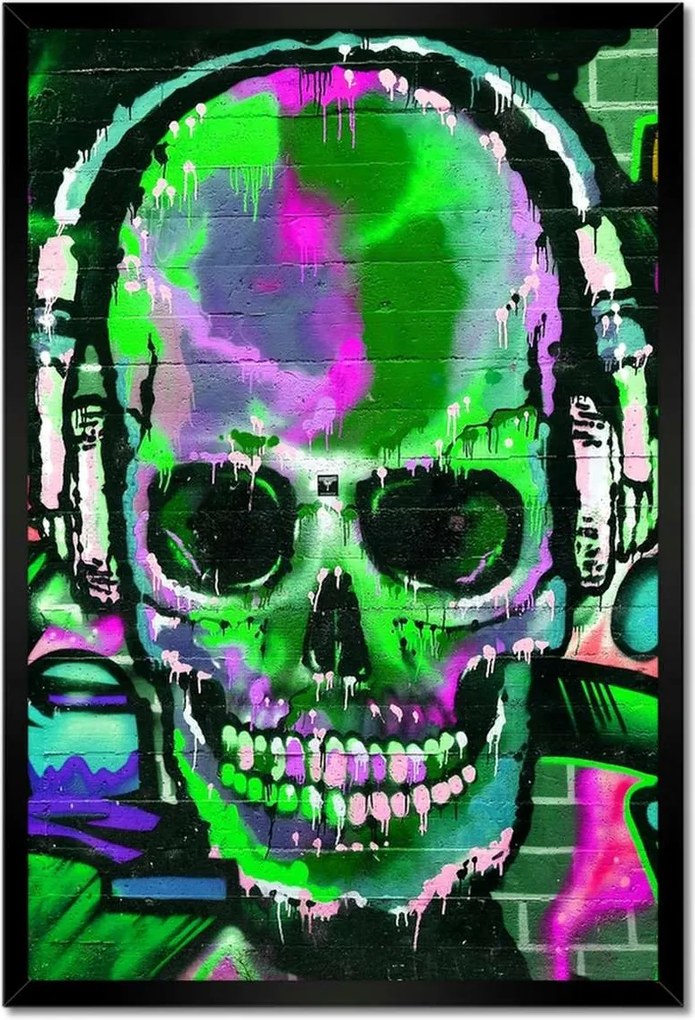 Poszterek keretben 40x60 Graffiti Utcaművészet