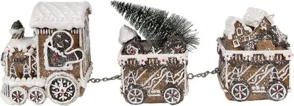 Karácsonyi dekoráció vonat