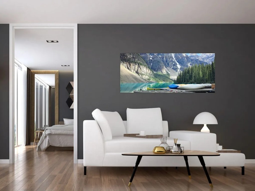 Kép - Moraine Lake (120x50 cm)