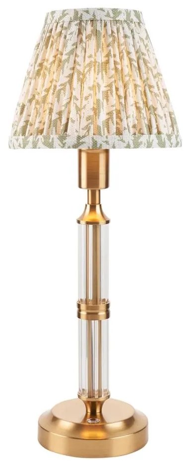 Endon 114838 - LED Dimmelhető Asztali lámpa tölthető MORTON LED/1,5W/5V réz/zöld