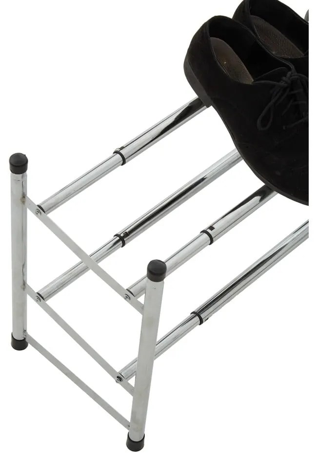 Ezüstszínű fém teleszkópos cipőtartó állvány – Premier Housewares