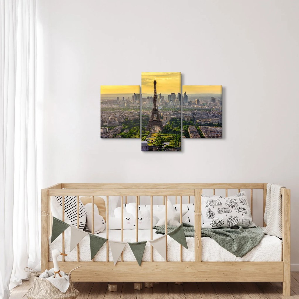 Kép - Párizsi panoráma (90x60 cm)