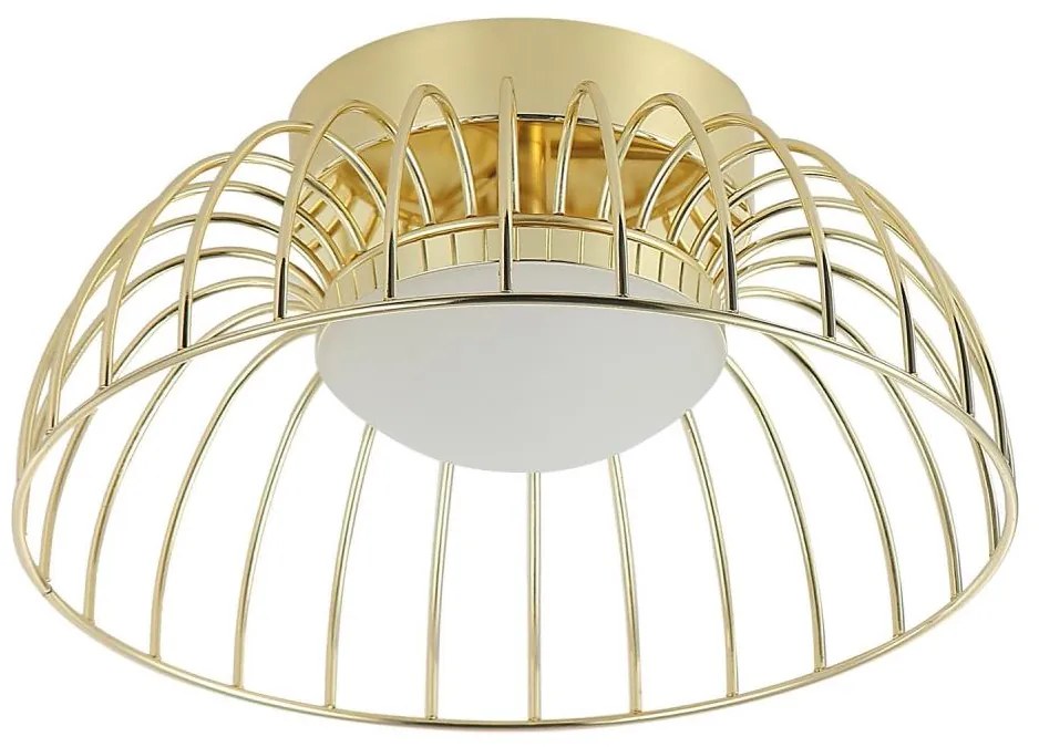 LED mennyezeti lámpa BETSY LED/12W/230V átm. 25 cm aranyszínű