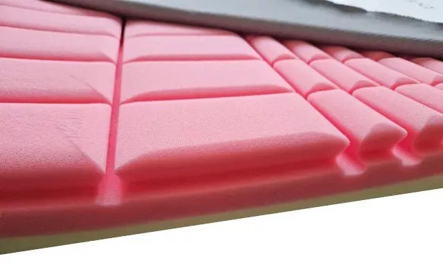 VitaRoll - Red 7 zónás + 2cm HR EcO hab, Kiegyenlítő Fedőmatrac Antiallergén huzattal 140x200cm