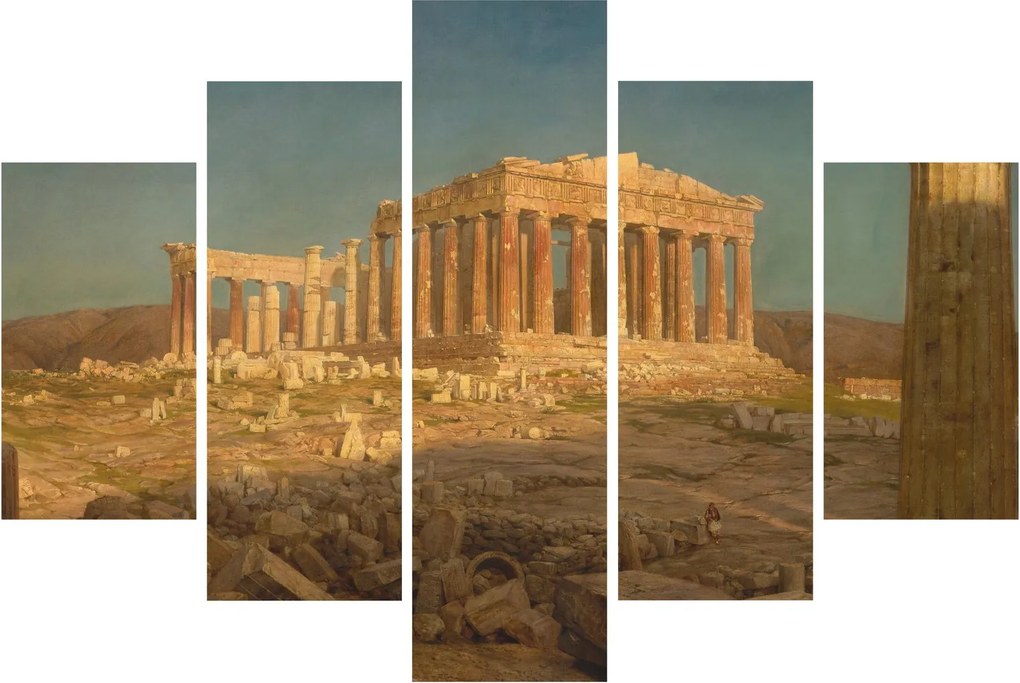 Kép - Frederic Edwin Church, The Parthenon, reprodukciók (150x105 cm)