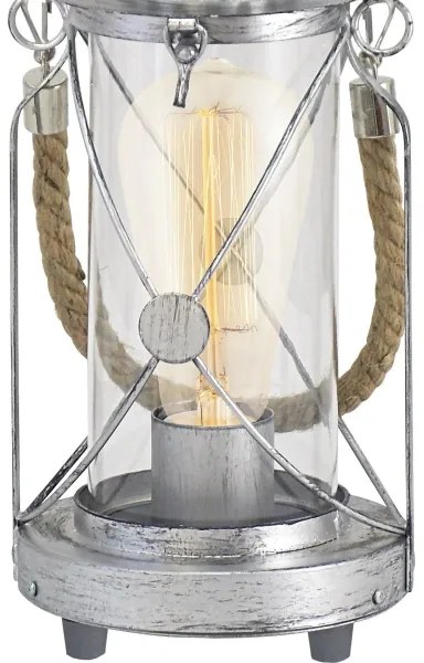 Eglo 49284 - Asztali lámpa  BRADFORD 1xE27/60W/230V