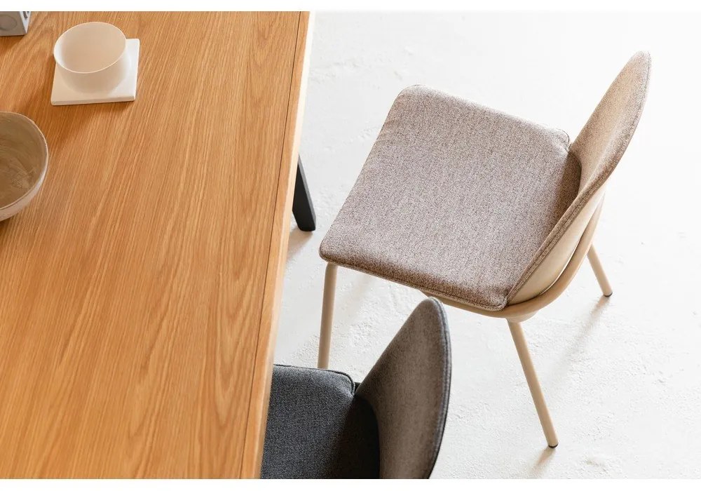 Bézs étkezőszék szett 2 db-os Clip – Zuiver