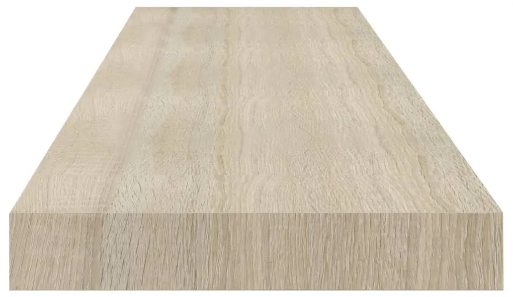 2 db kék MDF lebegő fali polc 90 x 23,5 x 3,8 cm