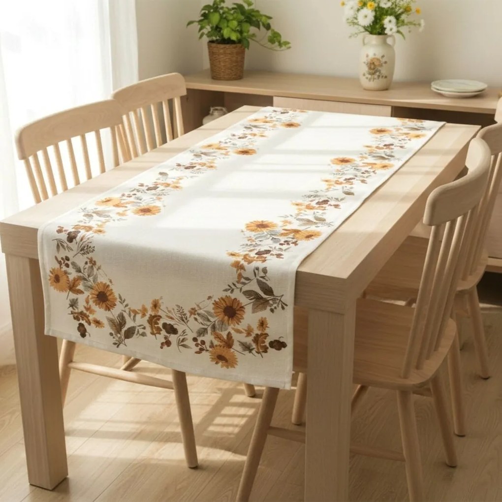 Futószőnyeg Őszi virágok, 40 x 90 cm