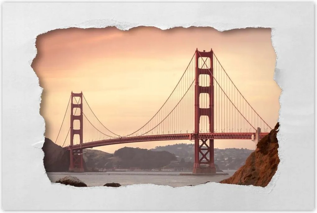 Poszterek 120x80 Golden Gate