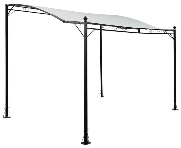 Allure, pergola, árnyékoló, pavilon, 300 x 250 cm, poliészter, világos bézs