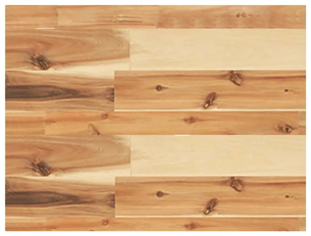 2 db olajbevonatú tömör akácfa függőpolc 40 x 30 x 4 cm