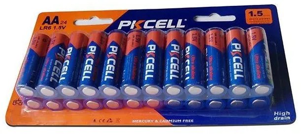 PKCELL Alkaline elem AA LR6 24darab