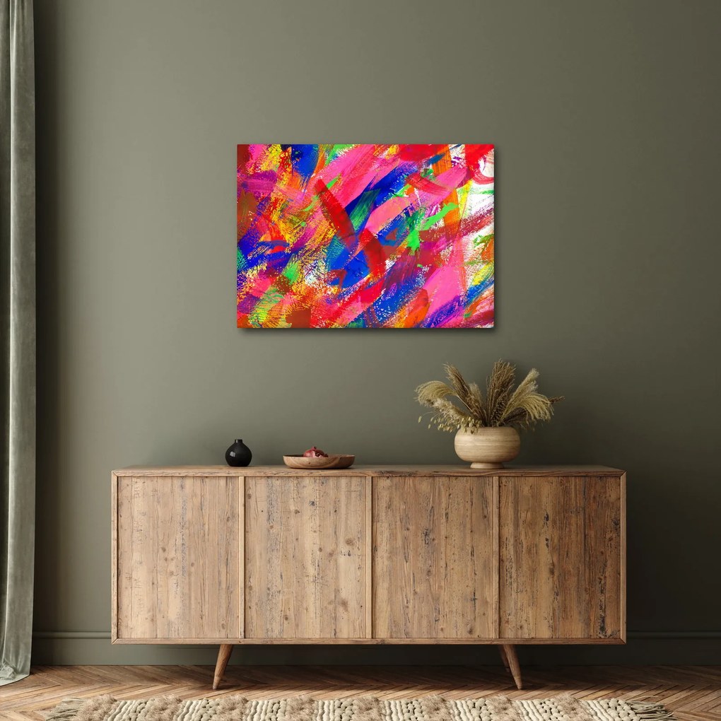 Kép - Színes absztrakció (70x50 cm)