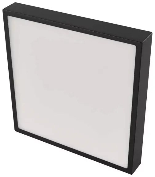 LED Mennyezeti lámpa LED/28,5W/230V 3000/3500/4000K 30x30 cm fekete