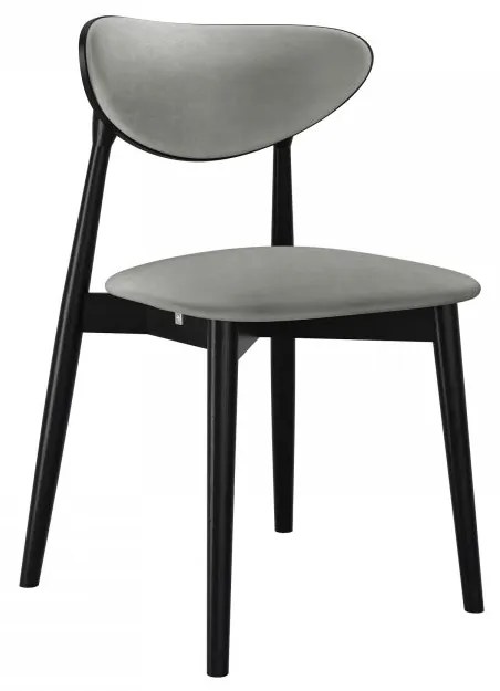 Étkezőszék KD 65 C (fekete + sötétszürke) . 1103475