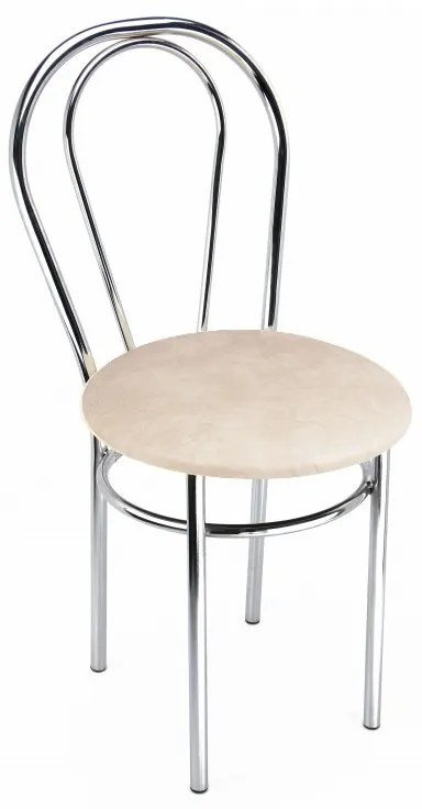 Nizza étkezőszék króm + sonoma