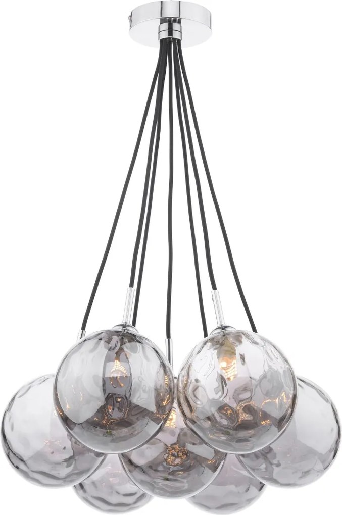 Dar Lighting modern függeszték elpis csiszolt króm darelp342-10