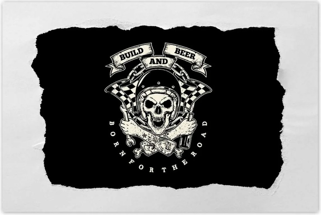 Poszterek 120x80 Motorkerékpáros hangulat