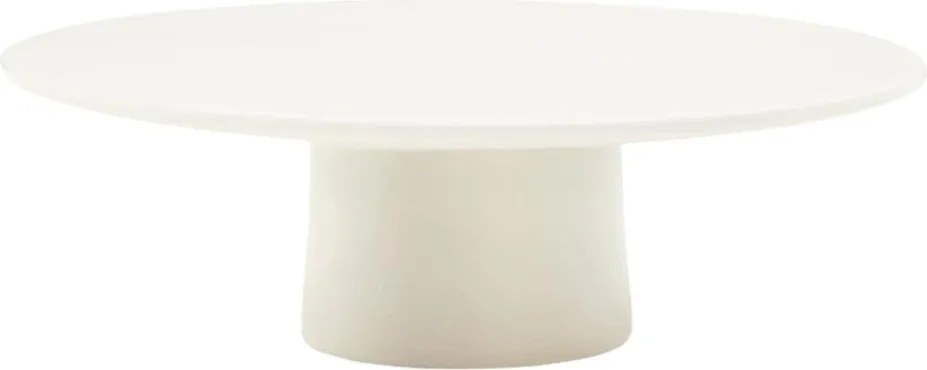 Beton kerek kerti dohányzóasztal ø 110 cm Albanella – Kave Home