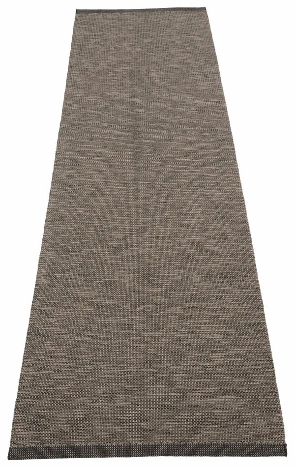Sötétbarna kültéri-beltéri futószőnyeg 70x300 cm Sam Black Walnut – Pappelina