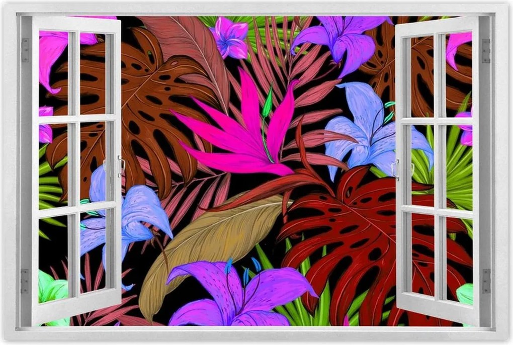 Poszterek 60x40 Őszi Monstera Trópusok