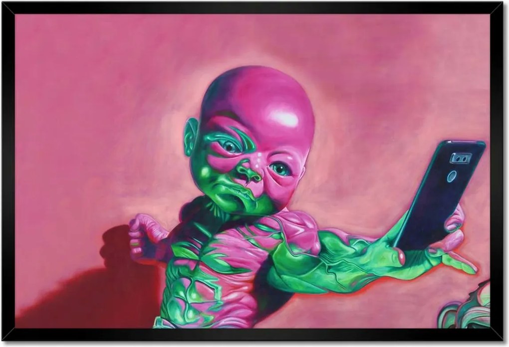 Poszterek keretben 60x40 Graffiti Utcaművészet