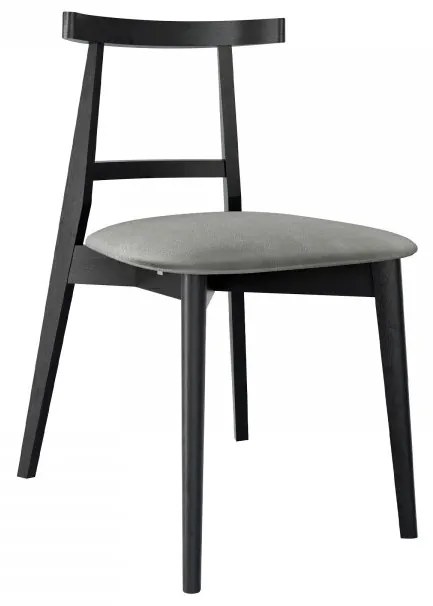Étkezőszék KD 71 (fekete + sötétszürke) . 1103487