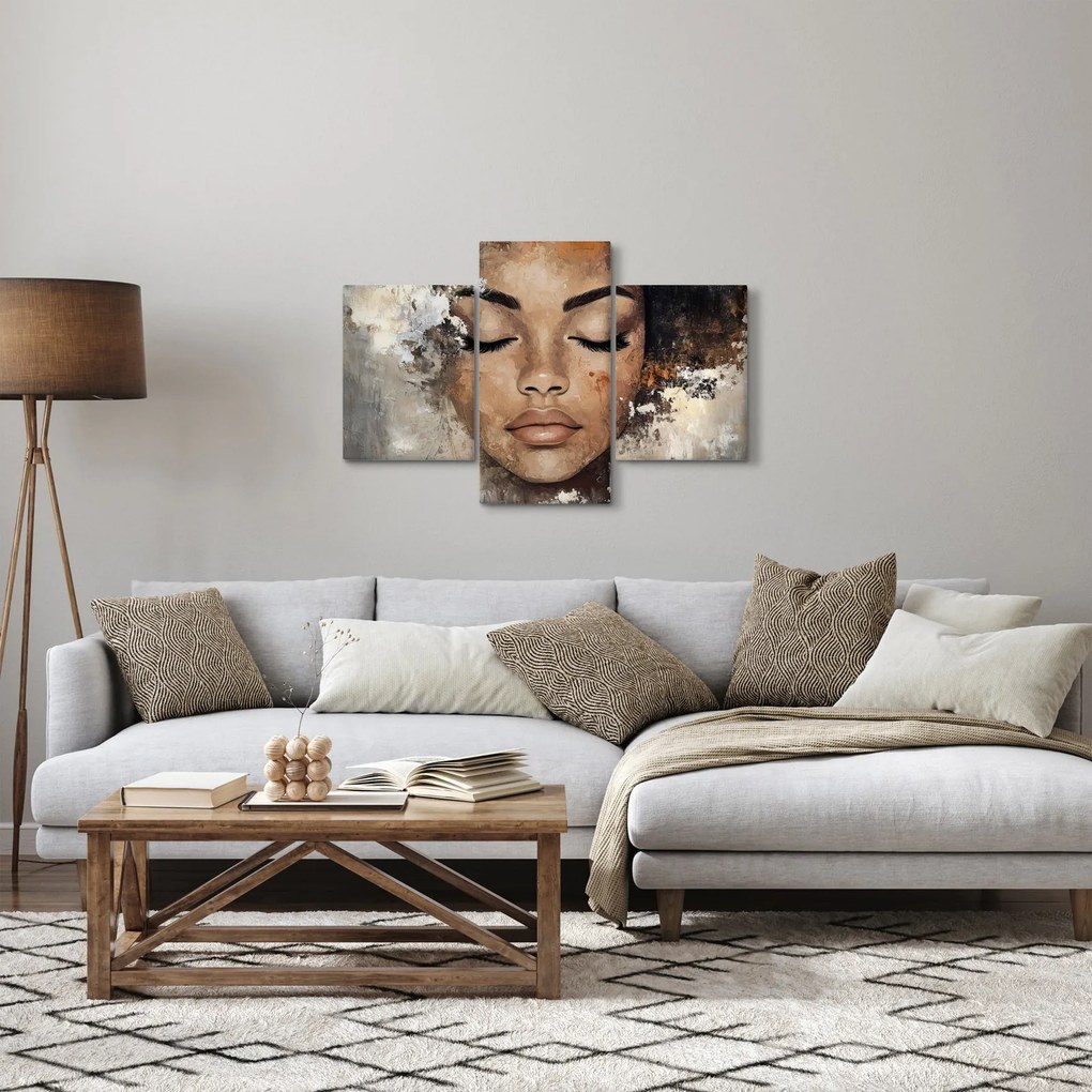 Kép - Női portré (90x60 cm)