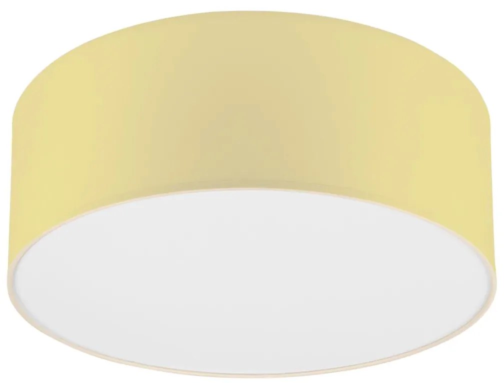 Mennyezeti lámpa SIRJA PASTEL 1xE27/60W/230V átm. 35 cm sárga