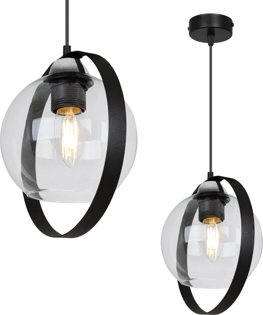 Mennyezeti Lámpa Lógó Csillár Szimpla Üveg Lámpabúra Gyűrű