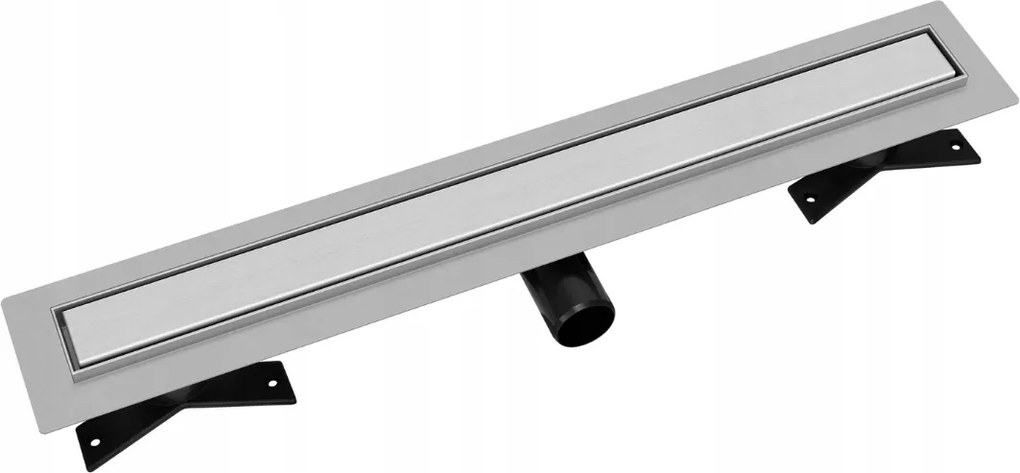 Vogi Premium Duo 90 cm-es lineáris lefolyó alacsony szifon Ø50 Pvd