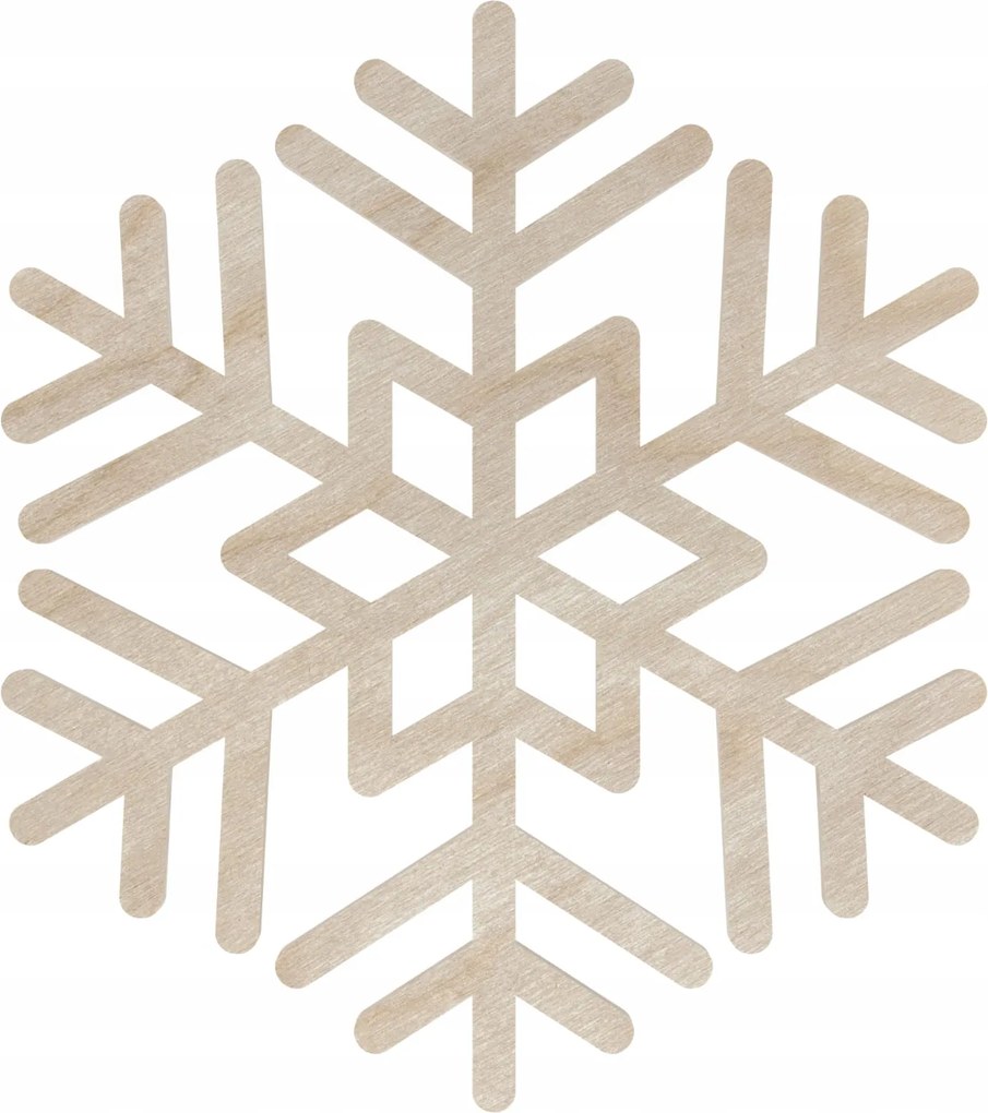 Fa Hópehely Dekoráció Karácsonyi Dekoráció Decoupag 30CM