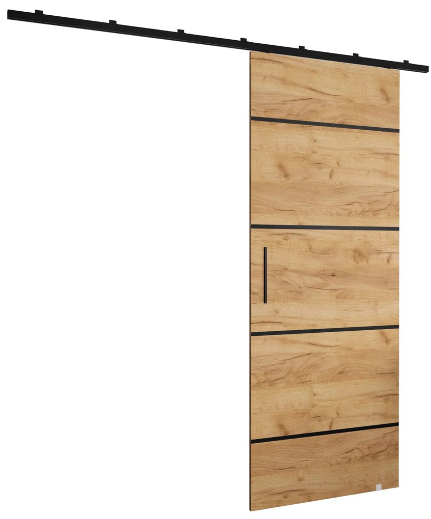 Tolóajtó 70 cm Zodiac IV (craft tölgy). 1074243