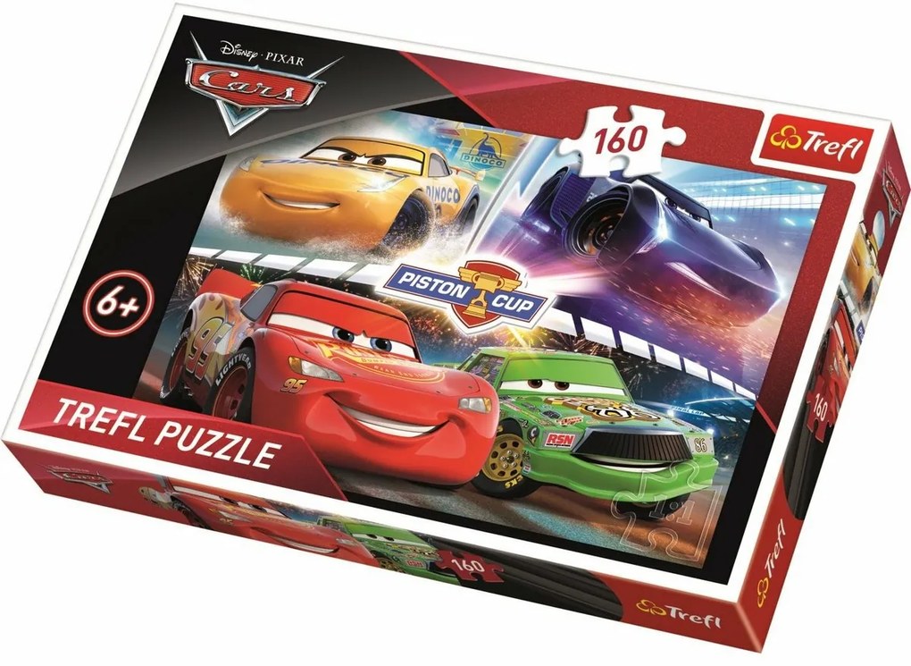 Trefl Puzzle Cars 3 Win the Race, 160 db