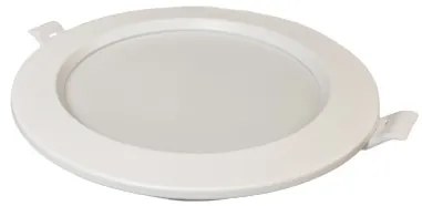 Led Süllyesztett/Beépíthető Panel 14,5 Cm Átmérő , beépített tápegységgel, 12W Kör Alakú 3000K Meleg Természetes Fehér