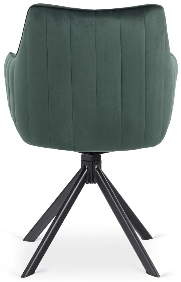 Forgó Étkezőszék Zöld Színben. MUMBAI