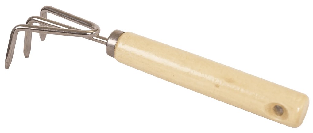 Kerti szerszámok, 3 db-os szett, természetes fa/ezüst, VERDE