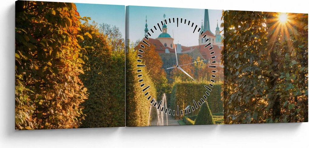 Kép - Wallenstein palota (órával) (90x30 cm)