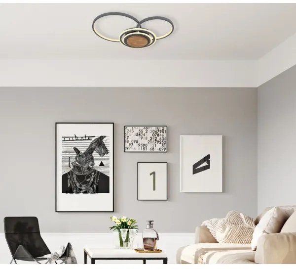 Globo 67256-40 - LED Mennyezeti lámpa NIRRA LED/40W/230V